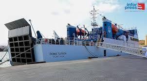 Navio Dona Tututa continua retido no porto de São Vicente por motivos operacionais      