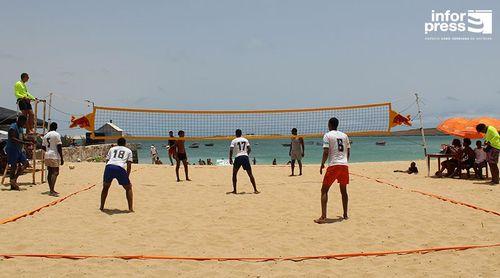 Boa Vista: Vólei de praia regressa após inactividade com treinos na Praia de Diante