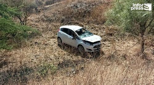 Fogo: Acidente de viação provoca quatro feridos ligeiros