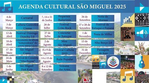 Santiago Norte: Câmara de São Miguel divulga agenda cultural para 2025 com 19 eventos programados