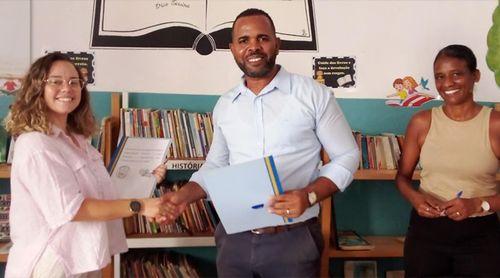 Porto Novo: Agrupamento Escolar de Alto Peixinho celebra protocolo com associação portuguesa Junt’Amor para melhoria da educação