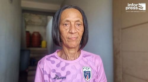 São Vicente: Mãe de Vozinha vive sonho do filho com lágrimas, fé e coração apertado