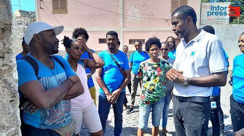 Autárquicas 2024/São Vicente: Candidato da UCID apresenta propostas de casas pré-fabricadas e contentores de subterrâneos a eleitores de Espia