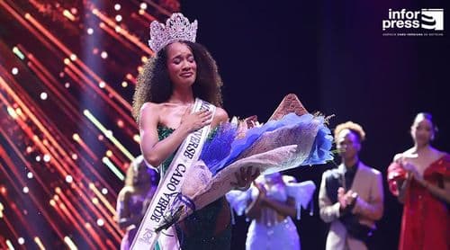 Armandina Cunha eleita Miss Universe Cabo Verde e vai a Porto Rico representar o país 