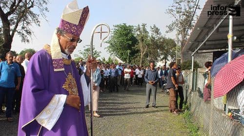 Fogo/Acidente: Bispo Dom Teodoro Tavares apela a fé e esperança das famílias enlutadas na sequência do acidente