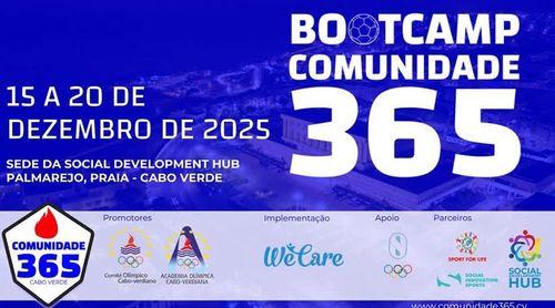 Bootcamp Comunidade365 chega à Praia para capacitar líderes e reforçar impacto social através do desporto