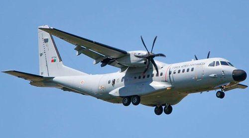 Aeronave C295 da FAP em missões de fiscalização conjunta da Zona Económica Exclusiva de Cabo Verde