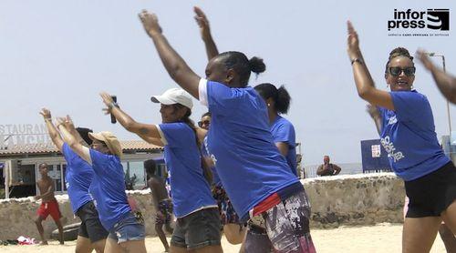 Boa Vista: "Cabo Verde a Mexer" movimenta praia d'Diante promovendo saúde e ambiente