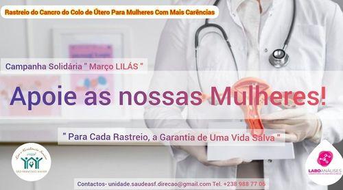 Associação Lar e Residência Sénior São Francisco Xavier lança campanha solidária de rastreio de cancro do colo do útero