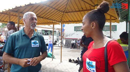 Autárquicas 2024/São Vicente: Carlos Araújo promete acabar com venda ambulante no centro da cidade do Mindelo