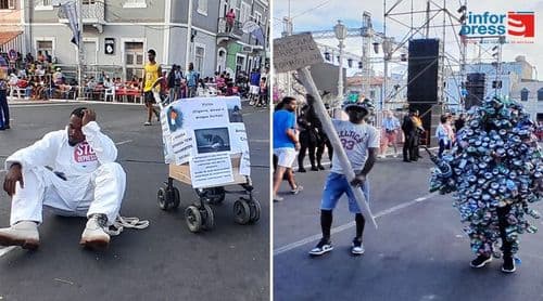 Carnaval/São Vicente: Diminuição do número de grupos espontâneos sem influência na qualidade das mensagens - público   