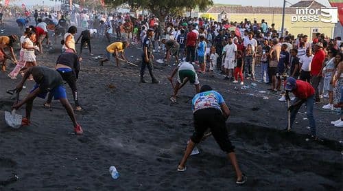 São Filipe: Escassez de areia leva à recolha durante cavalhadas no Alto São Pedro 