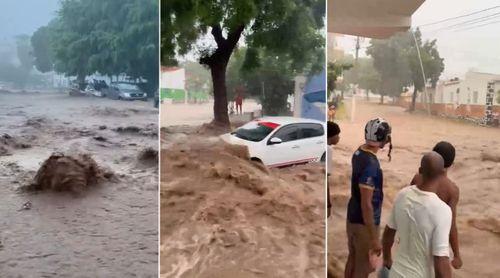 Chuva intensa surpreende Tarrafal e provoca inundações de até um metro em várias zonas