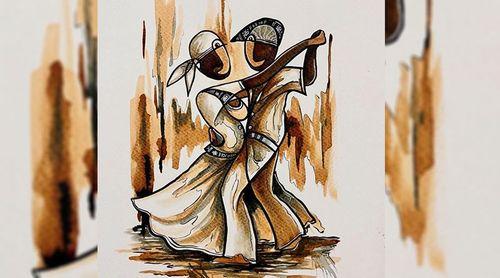 Tutu Souza assinala cinquentenário da independência com exposição “Cifras Dissolúveis” em aguarela e café (c/áudio)