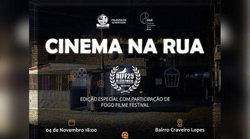Câmara da Praia leva cinema ao Bairro Craveiro Lopes para inspirar e educar jovens
