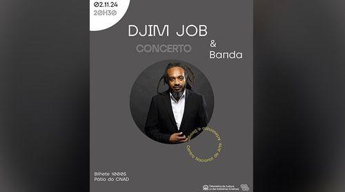 São Vicente: CNAD recebe concerto de Djim Job