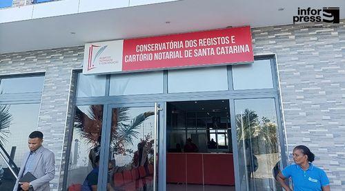 Fogo/Santa Catarina: Ministra destaca importância do novo espaço da Conservatória para o desenvolvimento local
