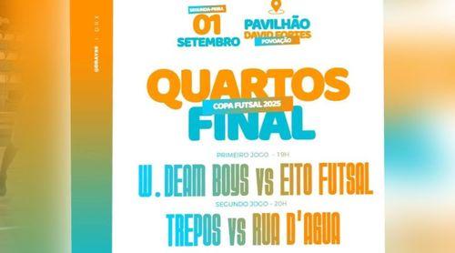 Ribeira Grande/Copa de Futsal: Equipas do Paul abrem os quartos final