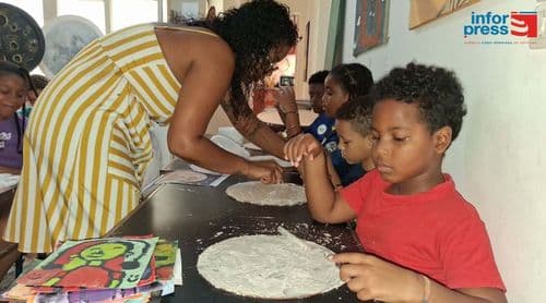 São Vicente: Curso de pintura pretende estimular criatividade e expressão artística de crianças - artista
