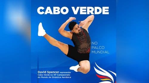Ginástica Aeróbica: David Spencer representa Cabo Verde no Campeonato do Mundo em Espanha