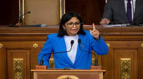 Delcy Rodríguez empossada como Presidente interina da Venezuela