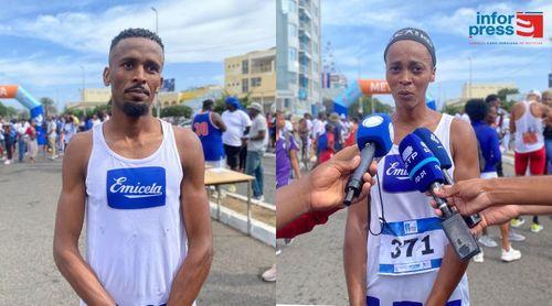 Djaty Miranda e Milly Brito vencem Corrida da Liberdade nos 13 quilómetros sénior