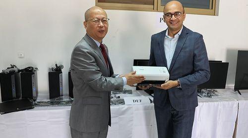 Polícia Nacional recebe equipamentos da China para reforço de operações e formação