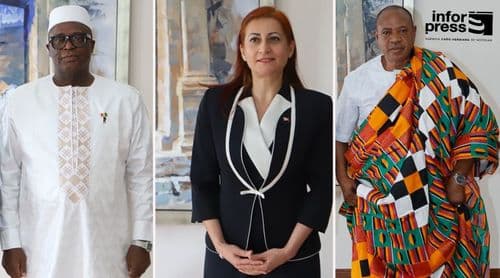 Embaixadores do Guiné, Turquia e Gana defendem reforço da cooperação com Cabo Verde 