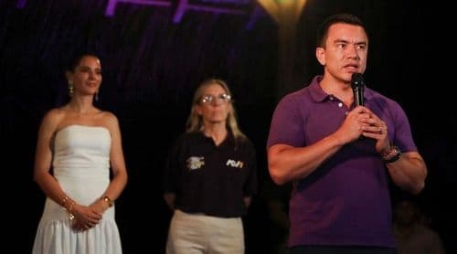 Daniel Noboa considera "histórica" a vitória nas presidenciais do Equador