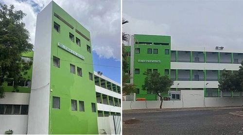 São Vicente/Chuvas: Escola José Augusto Pinto de “cara nova” passa por desinfestação antes da abertura