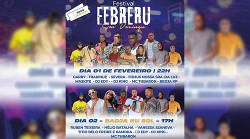São Domingos: Segunda edição do festival “Febreru Son Domingus” acontece este fim de semana