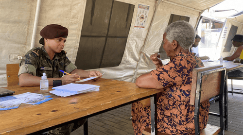Forças Armadas promovem Feira de Saúde na Praia para aproximar serviços da comunidade 