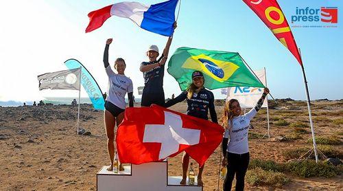 KIte-surf: Francesa Capucine Delannoy surpreende bicampeã Mundial e vence circuito de Ponta Preta