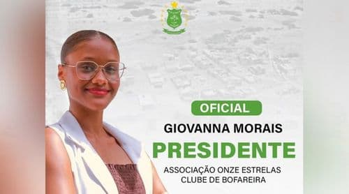 Boa Vista: Giovanna Morais eleita primeira mulher presidente do Onze Estrelas de Bofareira