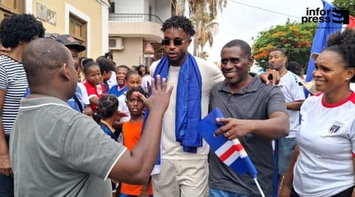 Tarrafal recebeu futebolista Diney Borges em clima de festa e orgulho após participação no Mundial2026
