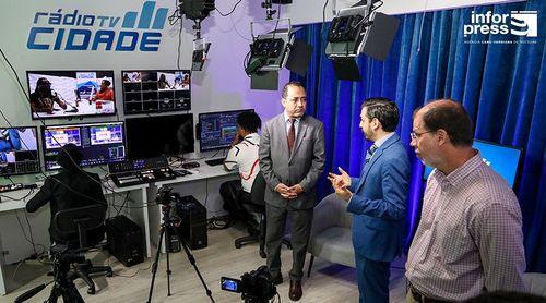 Rádio TV Cidade assinala novo capítulo com inauguração de instalações modernas na Praia