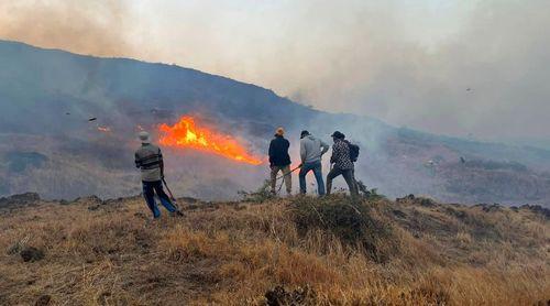 Fogo: Contingente da Praia vai reforçar o combate ao incêndio (c/áudio)