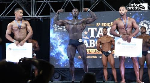 Boa Vista conquista primeiro título nacional em fisiculturismo com o atleta Ivo Nbana