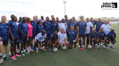Ilha do Sal: Sal: Estádio Marcelo Leitão recebe jogo de antigas estrelas do futebol africano à margem de conferência da CAF