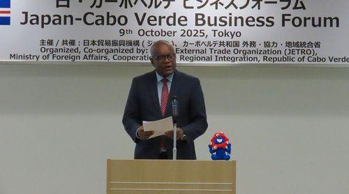 Ministro do Mar destaca ambição de Cabo Verde e apela a maior investimento japonês em sectores estratégicos