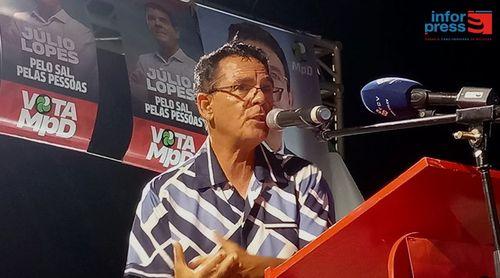 Autárquicas 2024/Sal: Júlio Lopes garante que tem cumprido “na integra” a lista dos problemas de Pedra de Lume