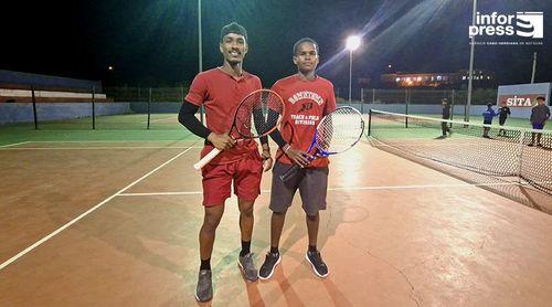 Ténis/Santo Antão: Júnior Campinha e Héder Miranda vencem torneio de ténis em dupla na Ribeira Grande