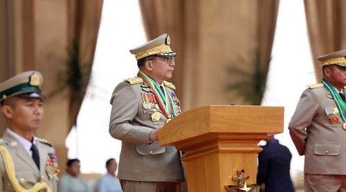 Líder da junta militar de Myanmar eleito vice-presidente