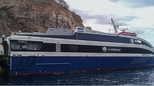 Fogo: Reparada a avaria no Fast Ferry Kriola que retomou operação normal horas depois do previsto