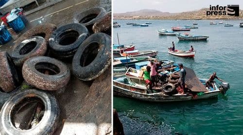 Santa Cruz: ROPA-CV promove campanha de limpeza do fundo marinho para alertar sobre impacto da poluição na pesca