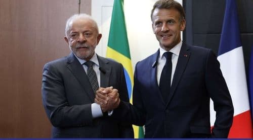 Lula e Macron discutiram defesa, soberania digital e cooperação entre Guiana Francesa e Amapá
