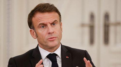 Macron denuncia acção "inaceitável e vergonhosa" de Netanyahu em Gaza