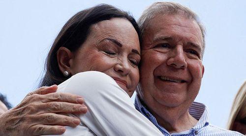 María Corina Machado e Edmundo González vencem Prémio Sakharov 2024 do PE