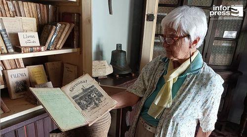 REPORTAGEM/Fogo: Casa da Memória assinala 24º aniversário com abertura de nova biblioteca composta por acervos literários de três famílias (c/áudio)
