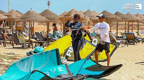 Mundial de Kite Surf: Nataniel Barros regozija-se com qualificação directa na sua primeira competição de sempre